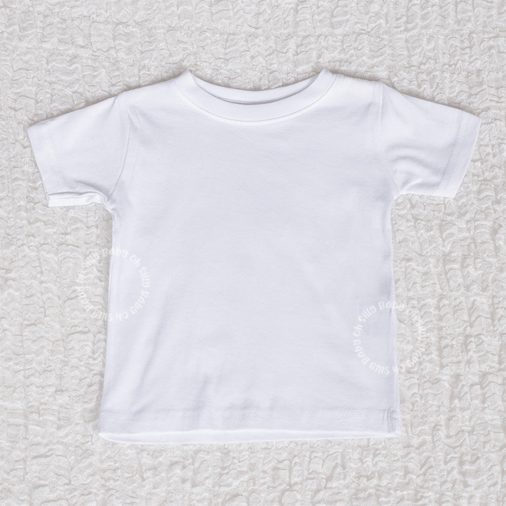 Short Sleeve White Tee