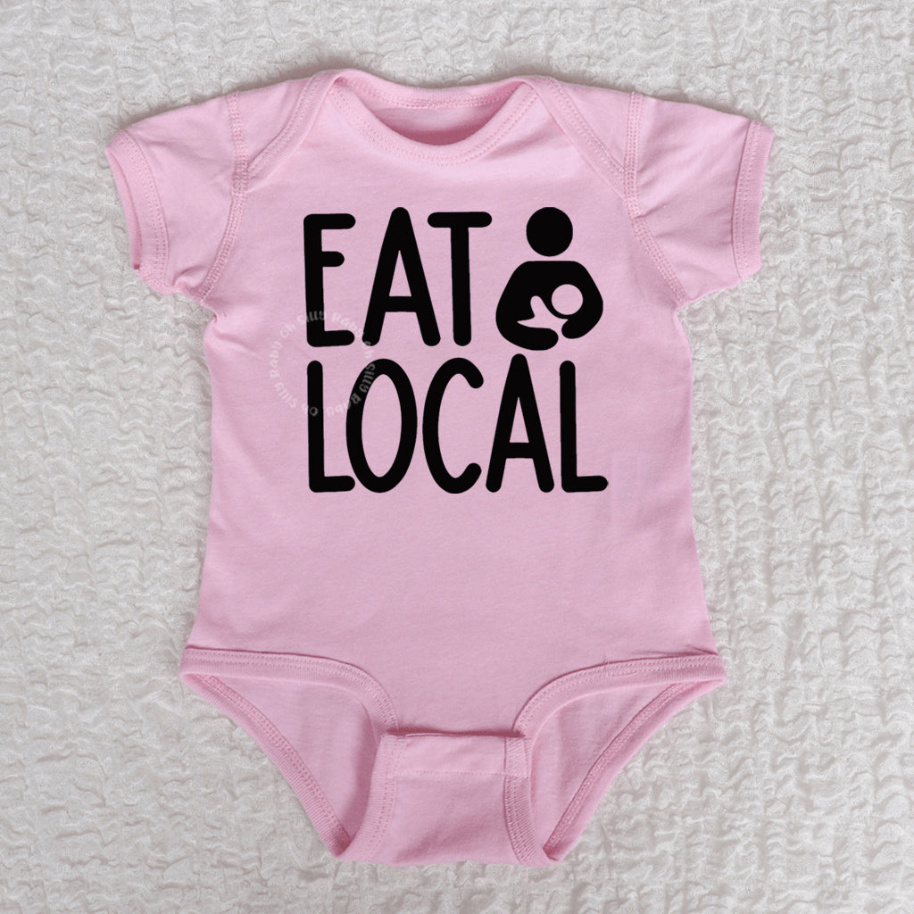 Eat Local Breastfeeding Bodysuit – Always Indie