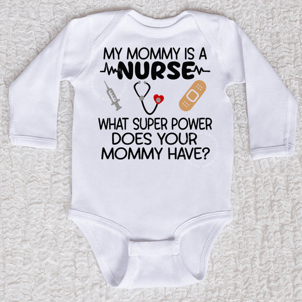 My Mommy Is A Lawyer Super Power Bodysuit or Shirt Oh Silly Baby